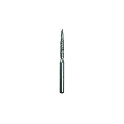 Spring FG Diamond Bur, Flame Shape, Fine Grit, Single-Use, Friction Grip, #863/260.10F, 25/Pkg thumbnail 4