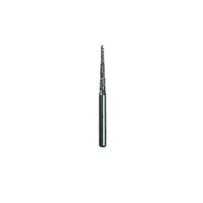 Spring FG #700.9 Flat End Taper Fine Diamond Bur, Single-Use, 1.2 mm Diameter, 9 mm Length, 25/Pkg, #847 thumbnail 3