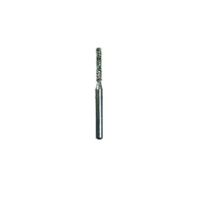 Spring FG #515.7 Flat End Cylinder Coarse Single-Use Diamond Bur, Friction Grip, 1.2 mm Diameter, 7 mm Length, Green Ring, 25/Pkg thumbnail 3