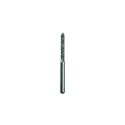 Spring Health Products Beveled Cylinder FG Diamond Bur, Super Coarse, #878 / #250.8, 1.2 mm Diameter, 8 mm Length, 25/Pkg thumbnail 3