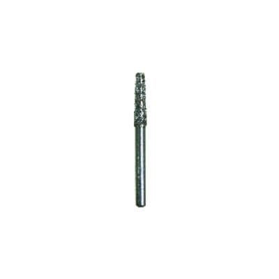 Spring FG #703.8 Flat End Taper Super Coarse Single-Use Diamond Bur, 25/Pkg (Black Ring, Friction Grip) thumbnail 2