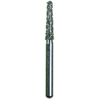 Spring FG #772.7 Round End Taper Super Coarse Single-Use Diamond Bur, 1.6 mm Diameter, 7 mm Length, 25/Pkg, 772.7SC thumbnail 4
