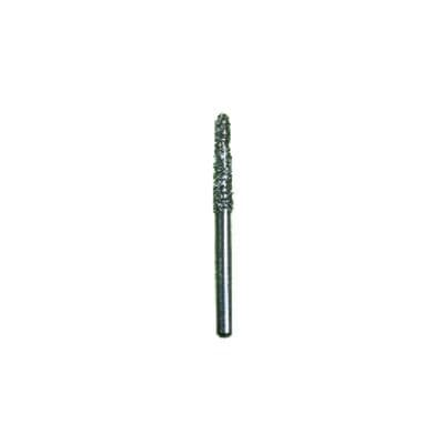Spring Disposable Diamond Bur, Super Coarse, Black Ring, Cone Round End, FG #856, 1.8 mm Diameter, 9 mm Length, 25/Pkg thumbnail 3