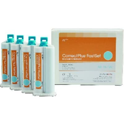 Correct Plus Fast Set Automix Putty VPS Impression Material, 4 x 50 mL Cartridges, Q36A thumbnail 10