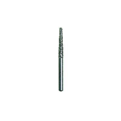 Spring FG #850 Coarse Grit Round End Taper Diamond Bur, Friction Grip, 1.8 mm Diameter, 10 mm Length, 25/Pkg thumbnail 2