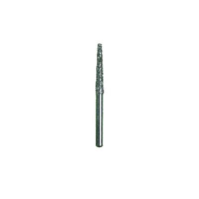 Spring Disposable Diamond Bur, FG #850, Medium Grit, Cone Round End, Gray Ring, 1.8 mm Diameter, 10 mm Length, 25/Pkg thumbnail 3