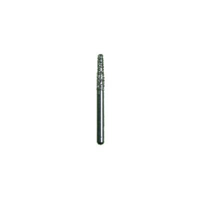 Spring FG #855 (855.018) Fine Grit Round End Taper Single-Use Diamond Bur, Friction Grip, 1.8 mm Diameter, 7 mm Length, 25/Pkg thumbnail 2