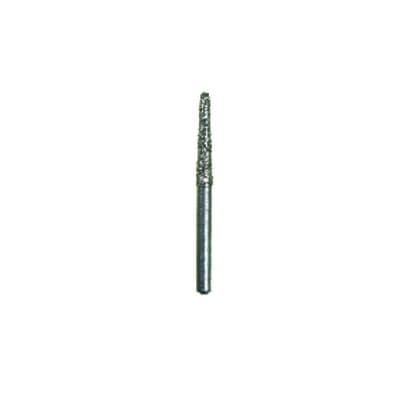 Spring FG #856 (856.018) Fine Grit Round End Taper Single-Use Diamond Bur, Friction Grip, 1.8 mm Diameter, 9 mm Length, 25/Pkg thumbnail 2