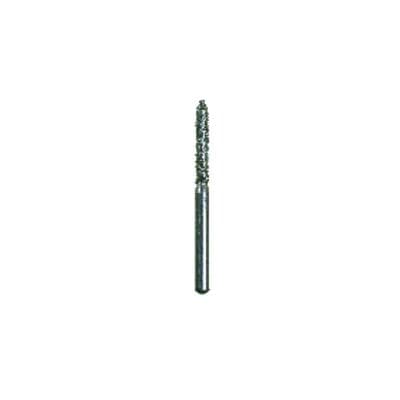 Spring Health Products Beveled Cylinder FG Diamond Bur, Coarse Grit, #878 (878-014), 1.4 mm Diameter, 8 mm Length, Green Ring, 25/Pkg thumbnail 3