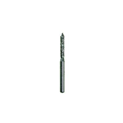 Spring FG #878 (878.014) Beveled Cylinder Diamond Bur, Medium Grit, Single-Use, 1.4 mm Diameter, 8 mm Length, 25/Pkg thumbnail 2