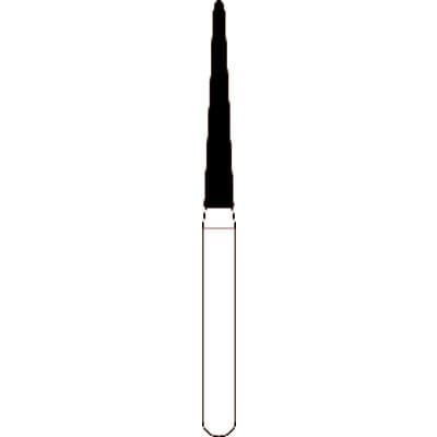 Spring Disposable Diamond Bur, FG #859, Coarse Grit, Needle Point End, 1.4 mm Diameter, 10 mm Length, 25/Pkg thumbnail 3