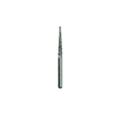 Spring FG #859 Needle Point Diamond Bur, Medium Grit, Friction Grip, 1.4 mm Diameter, 10 mm Length, 25/Pkg thumbnail 2