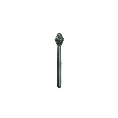 Spring FG #860 (909.035) Coarse Grit Wheel Single-Use Diamond Bur, Friction Grip, 3.5 mm Diameter, 25/Pkg thumbnail 2
