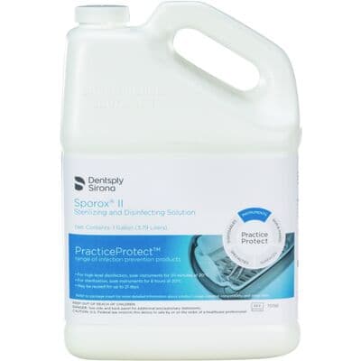 Sporox II Sterilizing and Disinfecting Solution, 1 Gallon Bottle, Ready-to-Use, 21-Day Reuse thumbnail 6