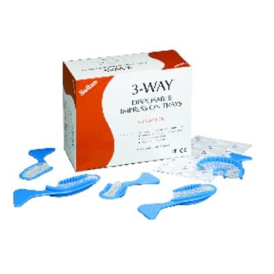 Sultan 3-Way Disposable Impression Trays, Assorted Pack, 40/Box thumbnail 9