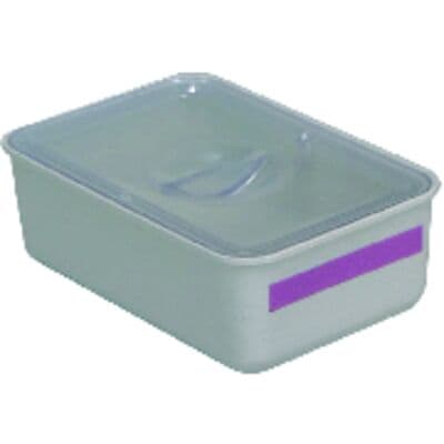 Zirc Double Tub Cup with Cover, Gray, 3-3/8"L x 2-1/4"W x 1-1/8"H, 1/Pk, 20Z472 thumbnail 11
