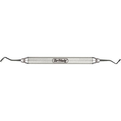 Hu-Friedy XTS 0T Tanner Plugger, Double End, Rhomboid, Smooth Satin Steel Handle, #6S, 1.7 mm thumbnail 9