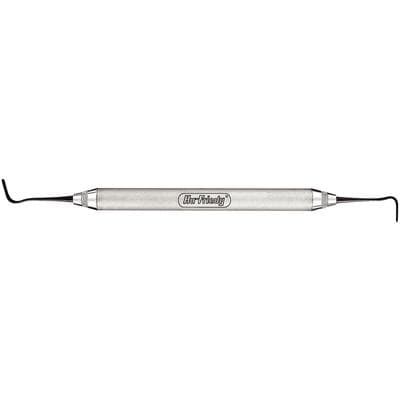 Hu-Friedy Goldstein Flexi-Thin Composite Instrument, Mini 4, XTS Smooth Satin Steel, Double-Ended, TNCIGFTMI4 thumbnail 12