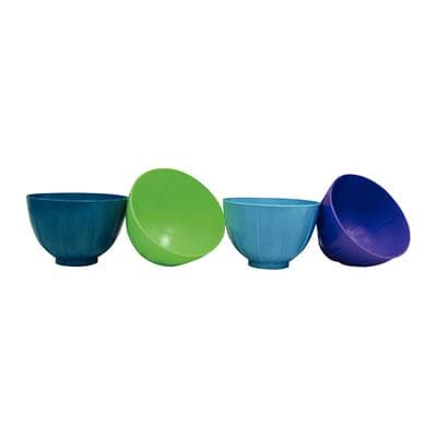 Zirc Mighty Mixer Dispos-A-Bowl, Assorted Neon Colors, 4-7/8" Diameter x 3-1/4", 36/Pack, 50Z505ASTD thumbnail 8