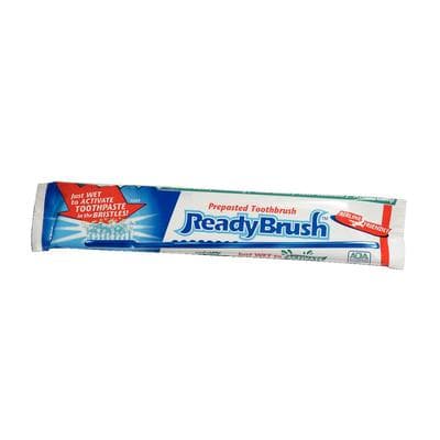 ReadyBrush® Prepasted Adult Toothbrush, Soft, Mint, Individually Wrapped, Assorted Colors, 144/Box, RB-144 thumbnail 11