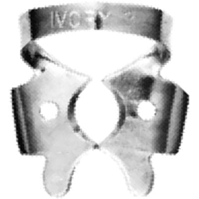 Ivory Rubber Dam Clamp #3, Winged, Stainless Steel, Small Lower Molar, 1/Each, 50057322 thumbnail 18