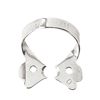Dentech Rubber Dam Clamp, Bicuspid, Winged, Size 0 thumbnail 2