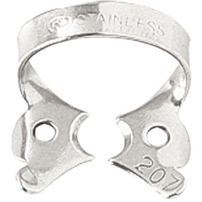 Dentech Rubber Dam Clamp, Bicuspid, Winged, Size 207 thumbnail 2