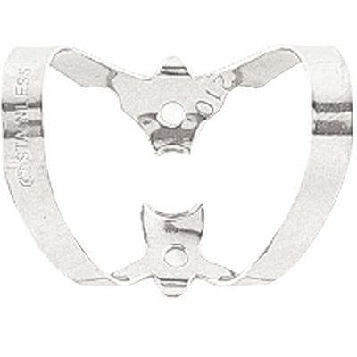 Dentech Rubber Dam Clamp, Bicuspid - Labial, Size 210 thumbnail 2