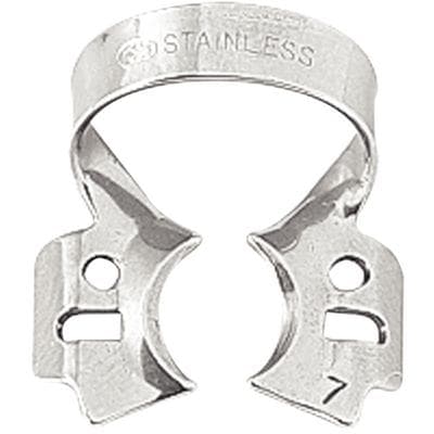 Dentech Rubber Dam Clamp, Bicuspid-Molar, Winged, Size 7 thumbnail 2