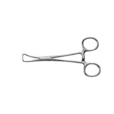 Miltex Backhaus Towel Clamp, 5-1/4", Stainless Steel, Reusable, 7-506 thumbnail 11