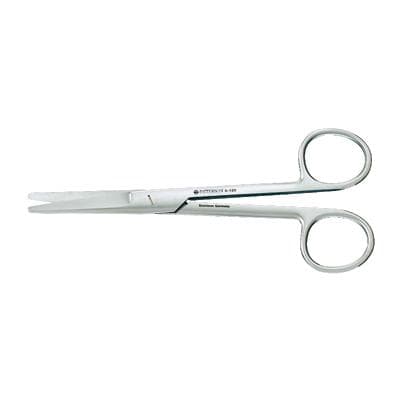 Patterson® Mayo Surgical Scissors, 5-1/2", Straight, Smooth, Blunt/Blunt, Stainless Steel - Patterson® Surgical Scissors – Mayo, 5-1/2", Straight, Smooth - Patterson® Surgical Scissors – Mayo, 5-1/2", Straight, Smooth - Image 1