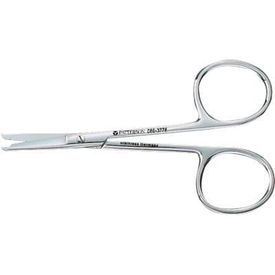 Patterson® Surgical Scissors – Spencer Stitch, 3-1/2", Smooth, Straight, Stainless Steel - Patterson® Surgical Scissors – Spencer Stitch, 3-1/2", Smooth - Patterson® Surgical Scissors – Spencer Stitch, 3-1/2", Smooth - Image 1