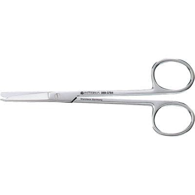 Patterson® Surgical Scissors – Littauer Stitch, 4-1/2", Smooth, Stainless Steel, Blunt Tip - Patterson® Surgical Scissors – Littauer Stitch, 4-1/2", Smooth - Patterson® Surgical Scissors – Littauer Stitch, 4-1/2", Smooth - Image 1