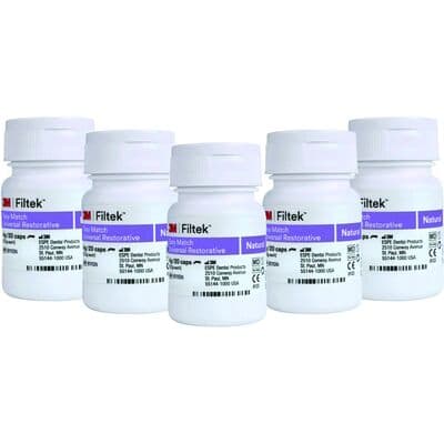 3M Filtek Easy Match Universal Restorative, Natural, 0.2g Capsules, Bulk Pack of 100 (5 Bottles x 20 Capsules), 6110 thumbnail 6