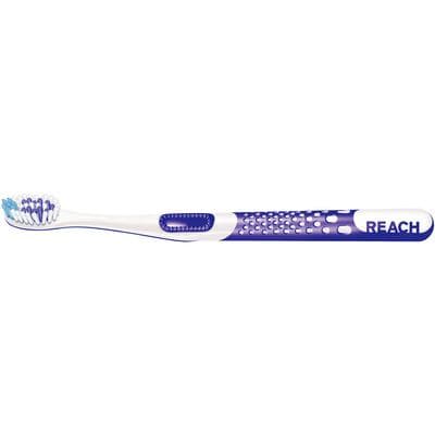 Reach Total Care Floss Clean Toothbrush, Soft, Adult, Full Head, 12/Pkg thumbnail 8
