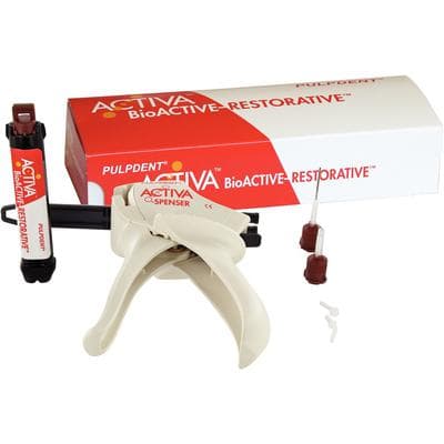 Activa BioACTIVE-RESTORATIVE Starter Kit, Shade A1, 5 mL (8 g) Syringe, with ACTIVA-SPENSER and 20 Mix Tips, VR-A1 thumbnail 24