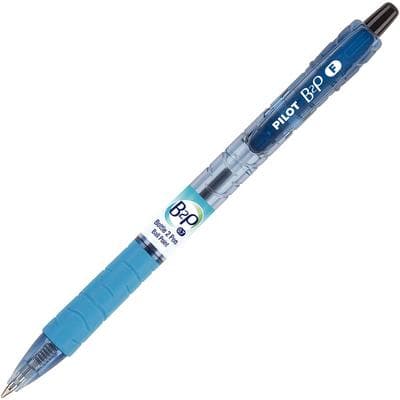 Pilot B2P BeGreen Retractable Gel Ink Pens, Fine Point, Blue Ink, 12/Pkg, PIL 32601 - Pilot B2P BeGreen Retractable Gel Ink Pens, 12/Pkg - Blue Ink, Fine - Image 1
