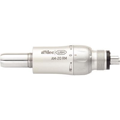 Adec Alegra Low Speed Air Motor - AM-20RM, Silver, 20,000 RPM, Midwest Rhino XP/Shorty Connection - Alegra Low Speed Air Motors - AM-20RM - Image 1