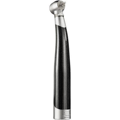 Bien Air Bora L Blackline LED High-Speed Air Handpiece, Contra Angle, Autochuck Push Button, Triple Spray, 4-Hole ISO Type B, 320,000 rpm - Bora High Speed Air Handpieces – Standard, Contra Angle, Autochuck Push Button, Triple Spray - Bora L Blackline LED – LED Light - Image 1