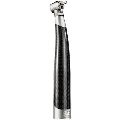 Prestige L Blackline LED High-Speed Air Handpiece, Small Contra Angle, Push-Button Autochuck, Triple Spray, LED Light, 315,000 rpm - Prestige High Speed Air Handpieces – Small, Contra Angle, Autochuck Push Button, Triple Spray - Prestige L Blackline LED – LED Light - Image 1