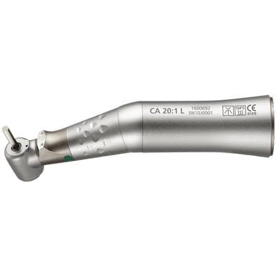 Bien Air Micro-Series CA 20:1 L Contra Angle Handpiece, Autochuck Push Button, Multi-Strand Optical Glass Light thumbnail 4