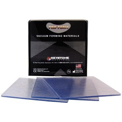 Pro-Form Dual Laminate (E-Gasket) Vacuum Forming Sheets, 0.120" (3mm) Thick, Clear, 5" x 5", 12/Pk, 9603580 thumbnail 17
