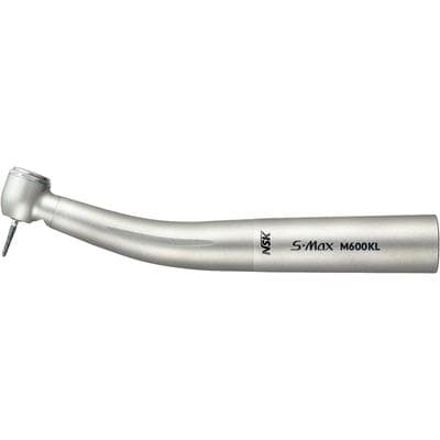 NSK S-Max M600KL High-Speed Air Handpiece, Contra Angle, Push-Button Autochuck, Quadruple Spray, Standard Head, Optic, Gray - S-Max M Series High Speed Air Handpieces – Contra Angle, Push-Button Autochuck, Quadruple Spray - M600KL, Standard Head, Optic - Image 1