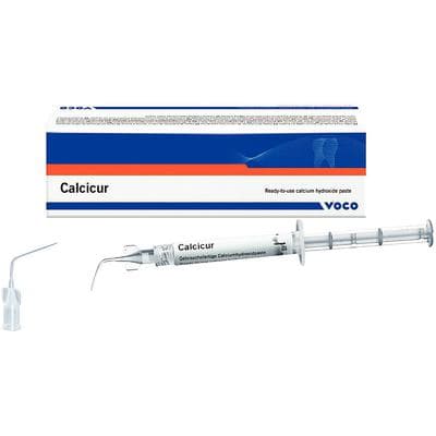 Calcicur® Calcium Hydroxide Paste Syringe, 2.5g, with 5 Type 47 Application Tips, Ref 1093 thumbnail 14