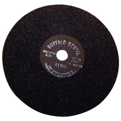 Buffalo Dental Carborundum Model Trimming Wheel, 12 in, Coarse No. 24, 1" Center Hole, 62030 thumbnail 5