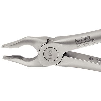Hu-Friedy Atraumair Forceps, Design #1, Upper Incisors, Stainless Steel - Atraumair Forceps – 1 Standard Forceps, Upper Incisors - Atraumair Forceps – 1 Standard Forceps, Upper Incisors - Image 1