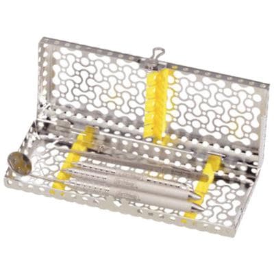 Hu-Friedy IMS Infinity Series 5-Instrument Exam Cassette, Yellow, Stainless Steel, 8" x 3" x 1.25", IMN6055 thumbnail 5