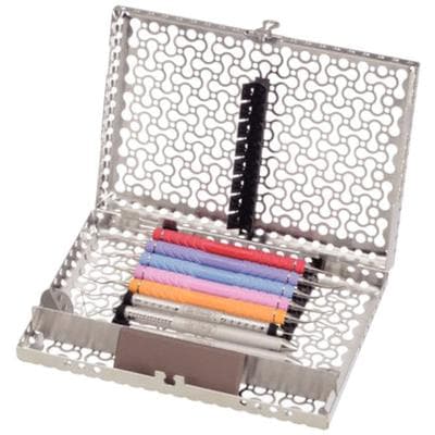 IMS® Infinity Series™ Cassettes – 8-Instrument Cassette, 8" x 1.25" x 5.5", Black, IMN5087 thumbnail 6