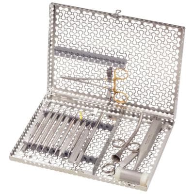 Hu-Friedy IMS Infinity Series 12-Instrument Cassette with Accessory Area, Gray, 11" x 1.25" x 8", IMN4121 thumbnail 6