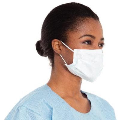 Halyard Fluidshield KC100 Earloop Procedure Mask, ASTM Level 1, Lavender, 50/Box thumbnail 6